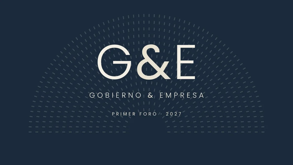 Pantalla de escenario del primer foro de G&E, 2027